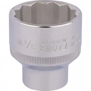 Elora 1/2" Drive Bi Hexagon Socket Whitworth 1/2" 3/4"