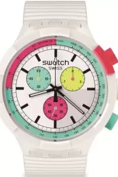 Unisex Swatch The Purity Of Neon Watch SB06W100