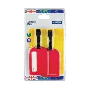 Status Travel Luggage Tags Pack of 20 SLUGGAGETAG2PK10