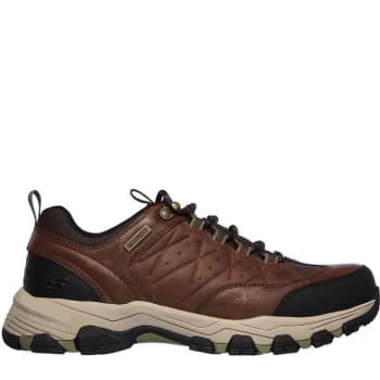 Skechers Helson Waterproof Walking Shoes Mens - Brown