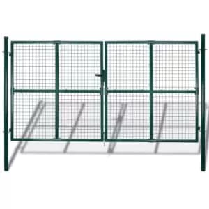 Vidaxl Garden Mesh Gate Fence Door Wall Grille 289 X 200 Cm