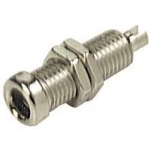 Jack socket Socket vertical vertical Pin diameter 4mm Nickel coated