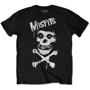 Misfits - Cross Bones Unisex Large T-Shirt - Black