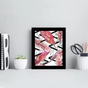 SCT-078 Multicolor Decorative Framed MDF Painting