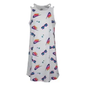 Nike AOP Tank Dress - White