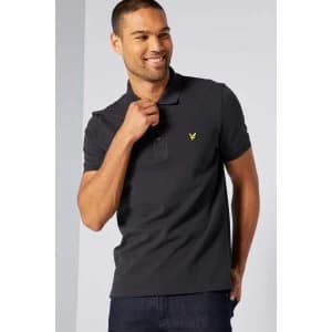 Lyle and Scott Black Polo Shirt