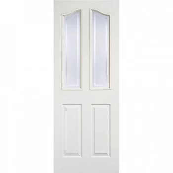 LPD Mayfair White Primed 2 Light Glazed Internal Door - 1981mm x 686mm (78 inch x 27 inch)