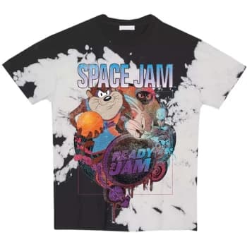 Space Jam 2 - Ready 2 Jam Unisex Large T-Shirt - Black/ White