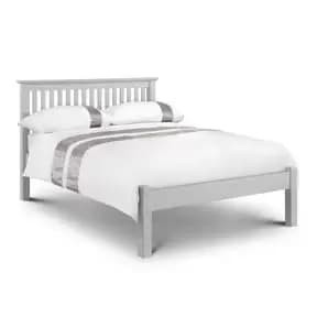 Julian Bowen Barcelona Low Foot End Dove Grey Bed 135cm