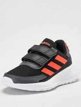 Adidas Tensaur Run Childrens Trainers - Black/Orange