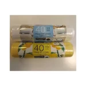 Ardale - Scented Pedal Bin Liners/Bags - 40 Pack