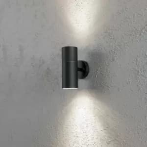 Konstsmide Lighting - Konstsmide Modena Outdoor Modern Big Wall Light Black, IP44