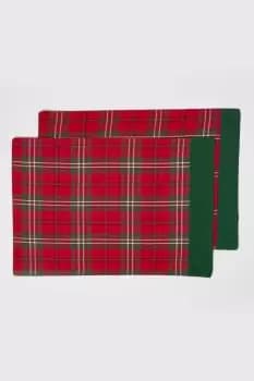 Cotton Christmas Prince Edward Tartan Pack of 2 Placemats
