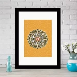 SC13161 Multicolor Decorative Framed MDF Painting