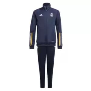 2023-2024 Real Madrid Tracksuit (Legend Ink) - Kids