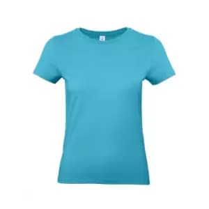 B&C Womens/Ladies #E190 Tee (XS) (Swimming Pool)