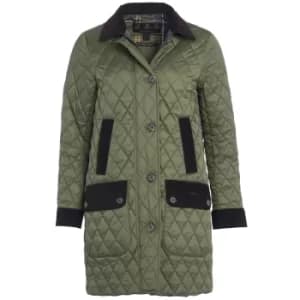 Barbour Womens Constable Quilted Jacket Olive/Classic 10