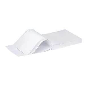 Q-Connect 11x9.5" 2-Part NCR Plain Listing Paper Pack of 1000