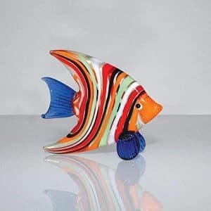 Objets d'Art Miniature Glass Ornament - Fish