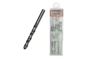 Teng Tools DBX125 5x 12.5mm Fully Ground Drill Bit - Split Point - DIN 362
