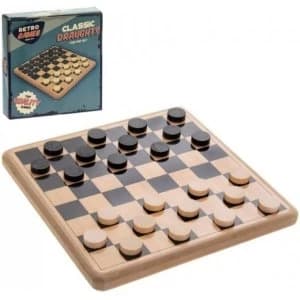 21cm Retro Draughts Set