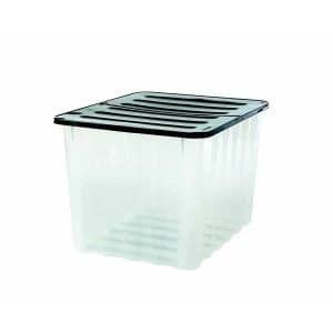 Strata Supa Nova Plastic Storage Box With Lid 75L