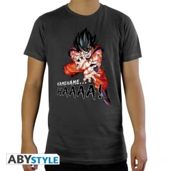 Dragon Ball - Dbz/ Kamehameha Mens X-Large T-Shirt - Grey
