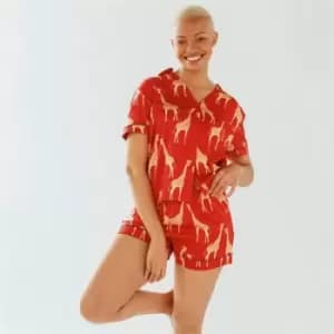 Chelsea Peers Short PJ Set - Red