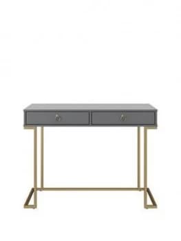 Cosmoliving Camila Writing Desk- Grey
