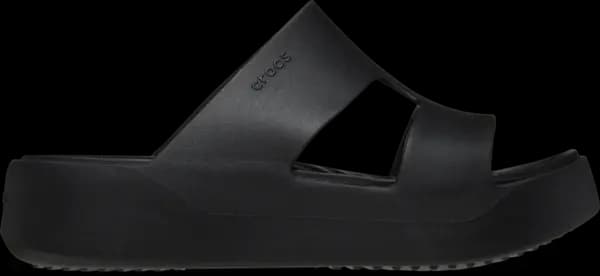 Crocs Women Getaway Platform H-Strap Sandals Black 4