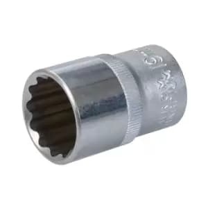 King Dick HSM219 Socket 1/2" SD 12pt Metric 19mm