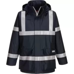 Portwest S785 Bizflame Rain Anti-Static FR Jacket Navy 3XL