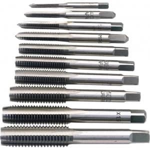 Draper 10 Piece Hand Tap Set Metric