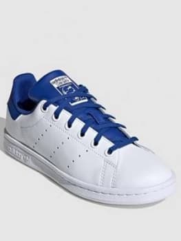 Adidas Originals Stan Smith Junior Trainers - White/Blue