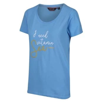 Regatta Filandra IV Graphic Print Organic T-Shirt - Blueskies