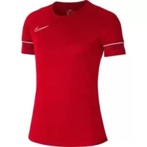 Nike Dri-Fit Academy T-Shirt Womens - Red