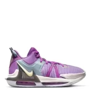 Nike Lebron Witness 7, Fuchsia Dream/Citron Tint-Sail-White, size: 10, Male, Basketball Performance, DM1123-500