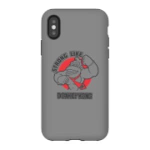 Nintendo Donkey Kong Strong Like Donkey Kong Phone Case - iPhone X - Tough Case - Gloss