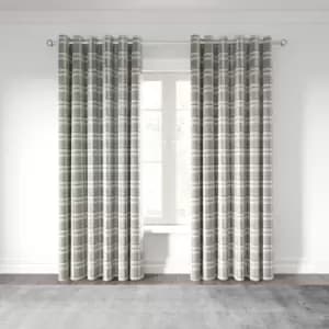 Helena Springfield Harriet Lined Curtains 66" x 54", Mocha