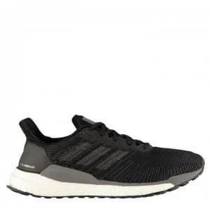 adidas Solar Boost Mens Running Shoes - Black/Grey