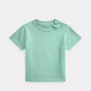 Ralph Lauren Baby Short Sleeve T-Shirt - Aqua Verde - 9-12 months
