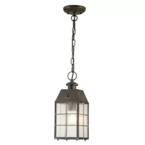Hinkley Nantucket Outdoor Pendant Ceiling Light Aged Brass, IP44