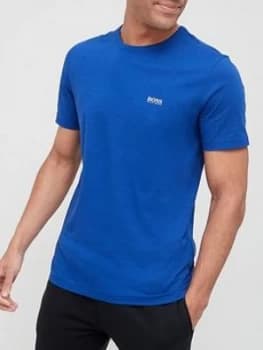 Hugo Boss Straight Logo T-Shirt Bright Blue Size 2XL Men