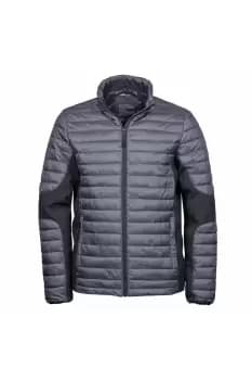 Teejays Padded Full Zip Crossover Jacket