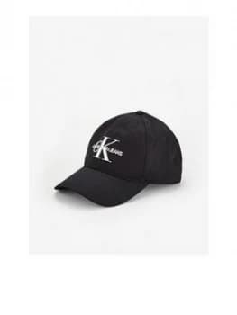 Calvin Klein Jeans Monogram Baseball Cap - Black