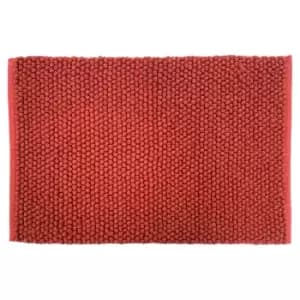 Bobble Bath Mat Red Clay