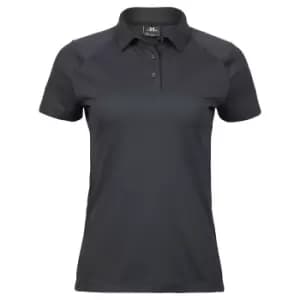 Tee Jays Womens/Ladies Luxury Sport Polo Shirt (2XL) (Dark Grey)