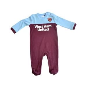 West Ham Sleep Suit 2019 20 3-6 Months