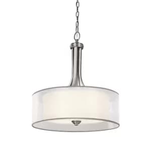 Lacey 4 Light Large Pendant, Antique Pewter, E27