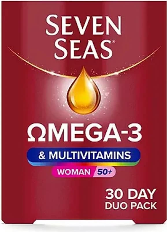 Seven Seas Omega-3 & Multivitamins Woman 50+ 30 Day Pack 112950684